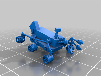 Marte rover Giochi sviluppatori 3d print model - Mito3D