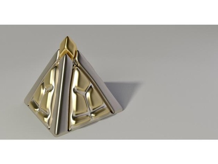 triangular experimentar corcel 3d print model - Mito3D