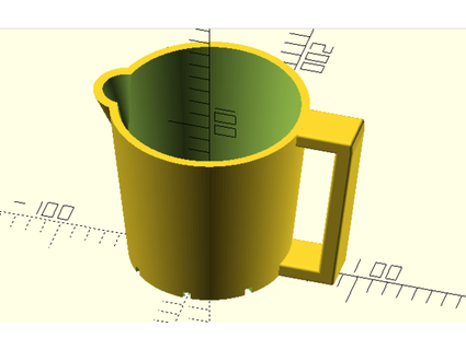 painting cup handle nother ngineer 3d print model - Mito3D