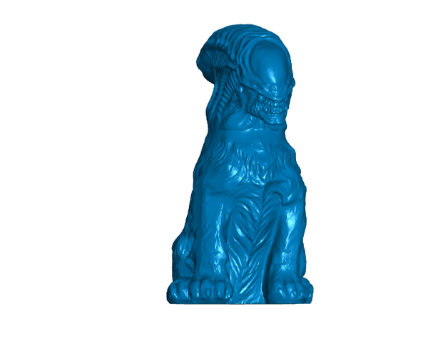 DNA hackear cachorro xenomorfo toakamato 3D print model - Mito3D