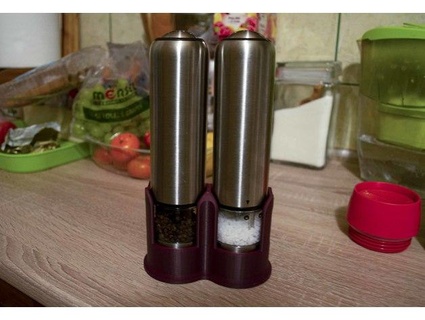 electric salt pepper grinder stand piotrx21 3d print model - Mito3D