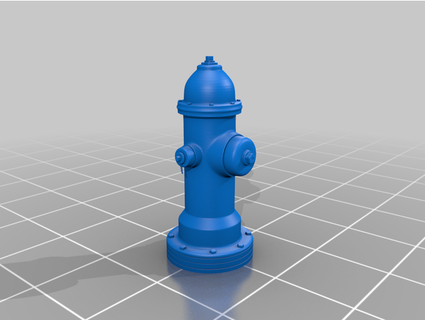 fire hydrant 28mm gaming jaymull420 3d print model - Mito3D