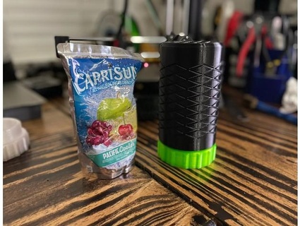 juice pouch container guycobb2 3d print model - Mito3D