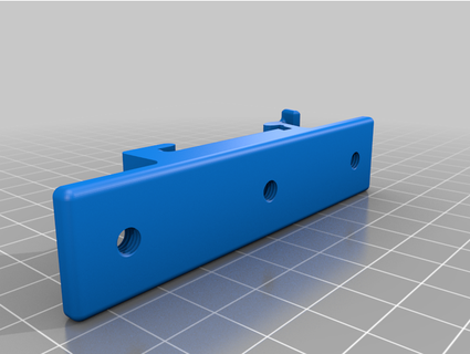vacarme rail montage gmur 3d print model - Mito3D