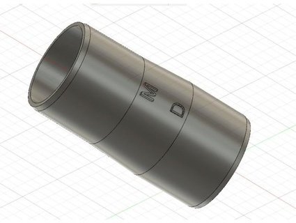Dison Miele vácuo ferramenta adaptador dclab 3d print model - Mito3D