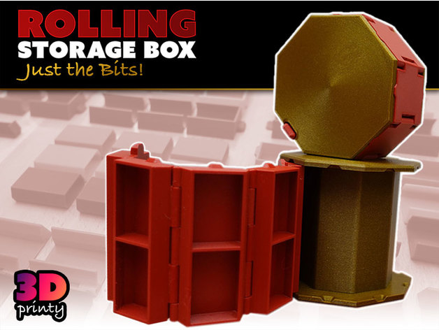 rollen Lager Box Bits 3d printy 3D print model - Mito3D