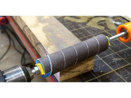 simple grinding drum drill 150 mm yuvaart 3d print model - Mito3D