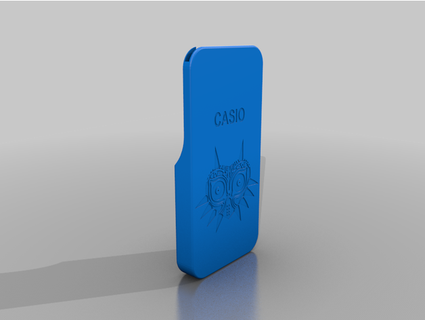 calculadora casio fx 991ce x caso funda bolsillo usuario guía rail knajcik 3d print model - Mito3D