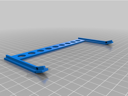 rummikub robusto pie estante soporte mustangs salvajes 3d print model - Mito3D