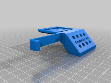 herramienta boquilla extrusor soporte prusa mk3 marcavanhorne 3d print model - Mito3D