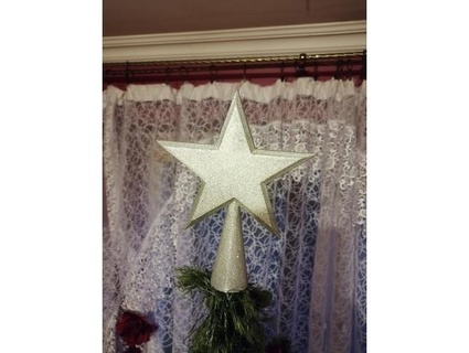 christmas tree star gabrys08 3d print model - Mito3D