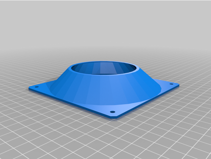 node 202 graphics 120mm fan duct one corner frauhottelmann 3d print model - Mito3D