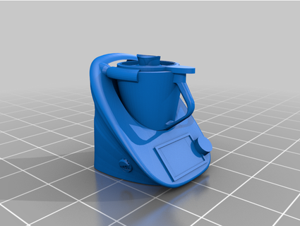 Pinypon Thermomix Taschenlampe 3d print model - Mito3D