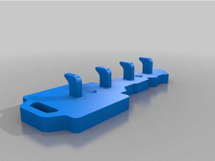 remixed völlig gedruckt Schlüssel Schlüsselhalter 2 silence1337 3d print model - Mito3D