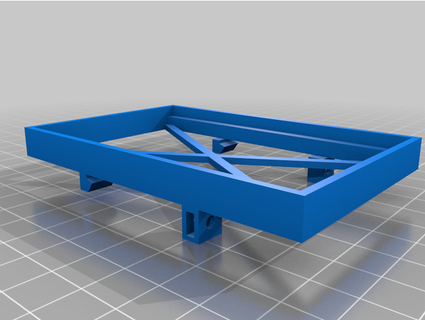 frambuesa expansión tablero estruendo carril apoyo niño 3d print model - Mito3D