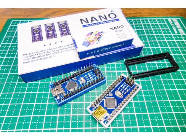 arduino nano v30 simples caso bainha Tóquio pássaro 3D print model - Mito3D