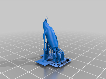 emperor penguin assaultsloth 3d print model - Mito3D