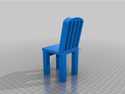 chair tessi1990 3d print model - Mito3D