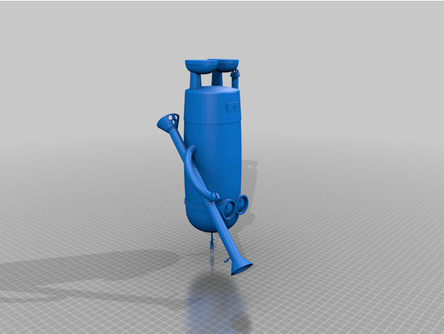 minion bazooka man son 3D print model - Mito3D