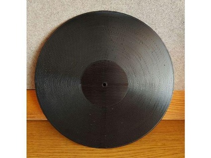 vinyl record 10 inch double-sided nemmert2000 3d print model - Mito3D