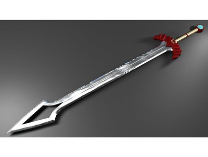 espada iron mam sentinela 3d print model - Mito3D