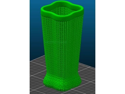 carbon pencil cup nonlodico 3d print model - Mito3D