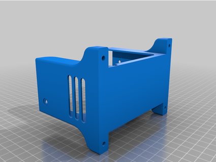 kingroon kp3s power supply stand - optimized incl step-file naiki 3d print model - Mito3D