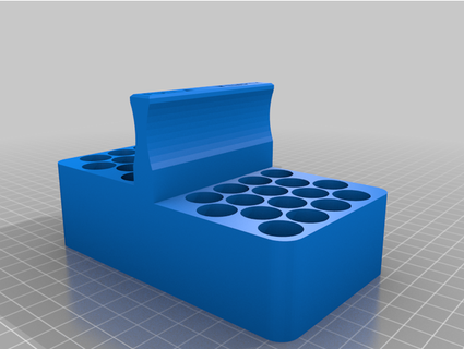 aa battery holder sorter dabucdabuc 3d print model - Mito3D