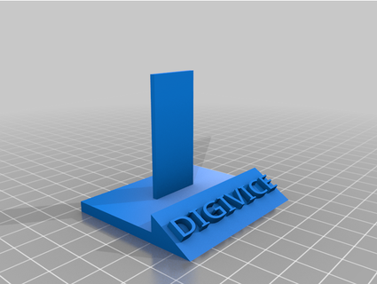 digivice In piedi dtatemi 3d print model - Mito3D