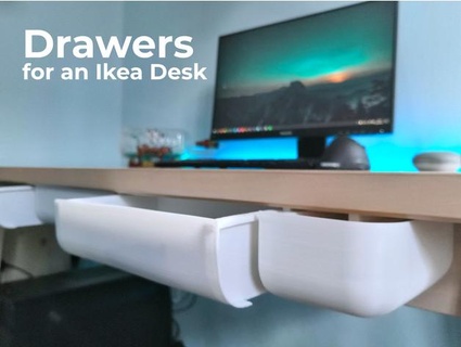 tiroirs Ikea table nord ker jacksalici 3d print model - Mito3D