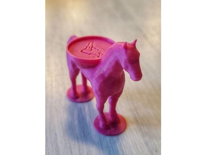 zombicide undead alive - hero horse mount xdefendthedenx 3d print model - Mito3D