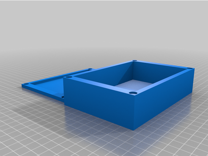 simple box lid room magnets lowfrictionprints 3d print model - Mito3D