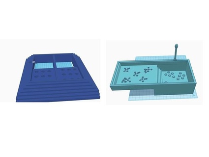 keşiş Yengeç havuz fırıldak 3d print model - Mito3D