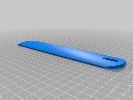 otojir rotor bıçak ağzı 45 x 400 mm lw pla paulb121090 3d print model - Mito3D