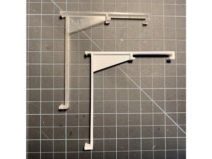vertical blind valence clip paulmcav 3d print model - Mito3D