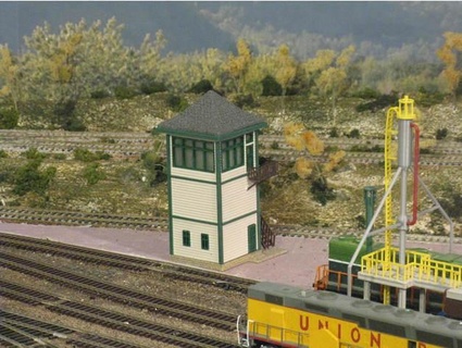 ho scale signal tower kabrumble 3d print model - Mito3D