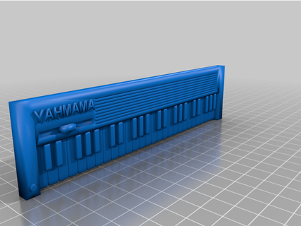 yahmama 9000 teclado resmungar ilegal 3d print model - Mito3D
