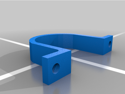 1-1 2 pvc pipe bracket mrdoubled 3d print model - Mito3D