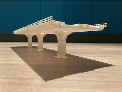 Eisenbahn Brücke 39 Teufel entstehen 3d print model - Mito3D