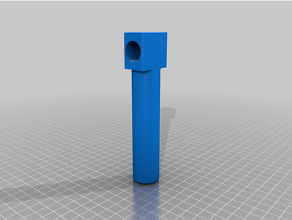 lathe drill guide 1 toolpost gagdet 3d print model - Mito3D