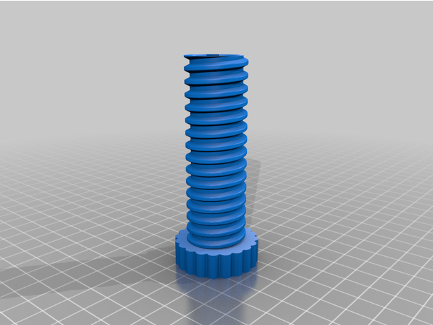 Schraube mit verschluss chilero 3D print model - Mito3D