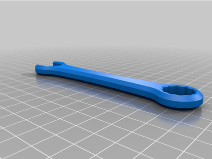 3 8 verhexen Nuss Schlüssel 3dprintsandstuff 3d print model - Mito3D