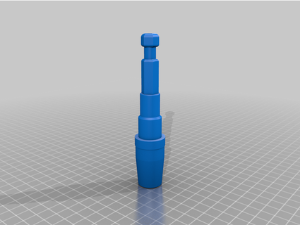 gardena maniglia adattatore francese 3d print model - Mito3D