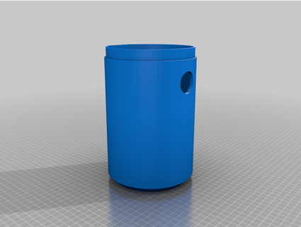 cylindrical birdhouse naturfagslaereren 3d print model - Mito3D