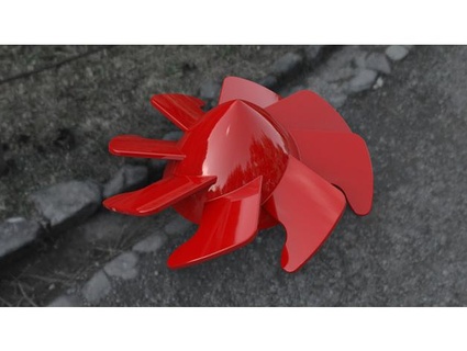 messo tacere fan temafin 3d print model - Mito3D