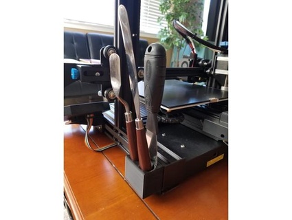 ender 3 v2 spatula + kolay 2 set Kulp destek pikmeir 3d print model - Mito3D