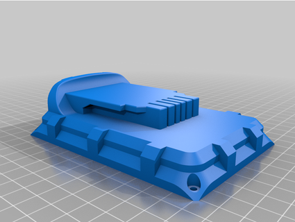 Dewalt batería caja secured nor1 3d print model - Mito3D