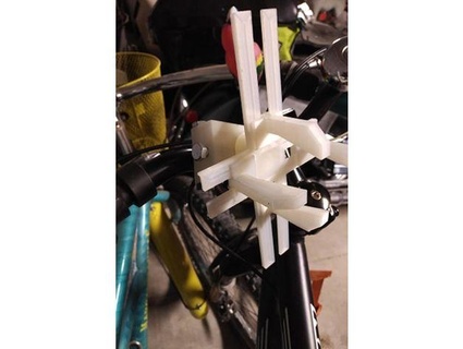 universal bicicleta teléfono montar mencionado 3d print model - Mito3D
