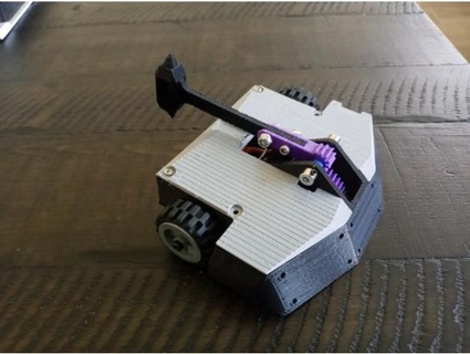 servo sürücü Hammerbot cadı doktoru 3d print model - Mito3D
