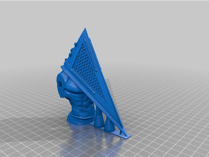 pyramid head split arms rubixcubed 3d print model - Mito3D